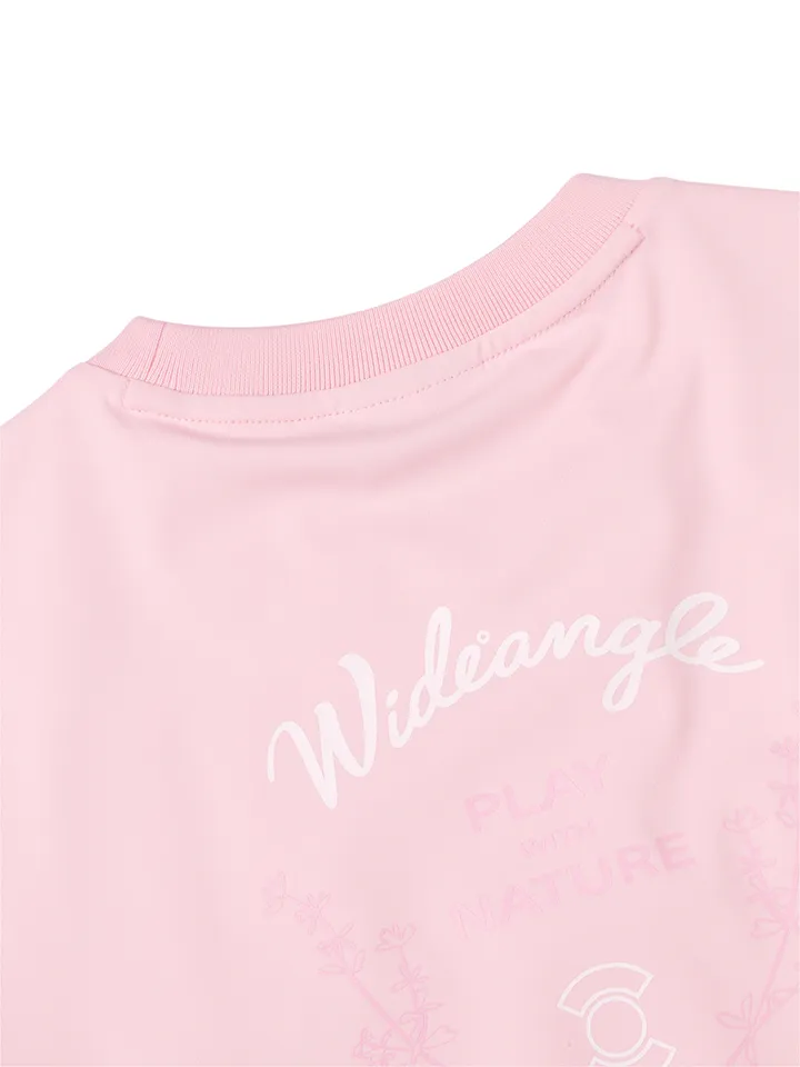WideAngle: CO Woven Mix Loose Fit Round Sweatshirt - 2 Colors
