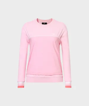 WideAngle: CO Woven Mix Loose Fit Round Sweatshirt - 2 Colors