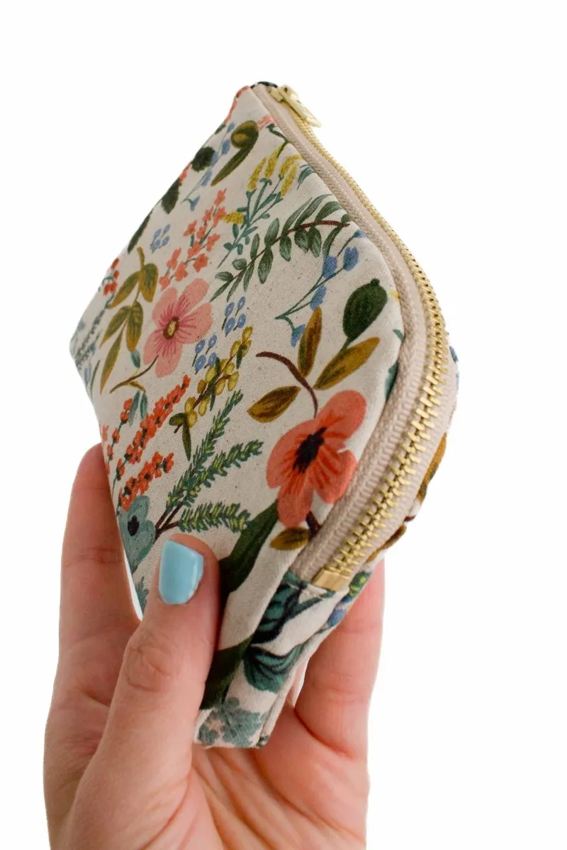 Wildflower Canvas Everyday Plus Travel Pouch