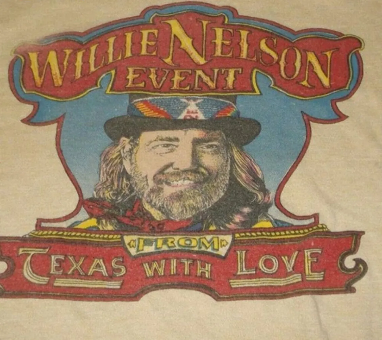 Willie Nelson Texas with Love Tee (as worn by Beyonce)
