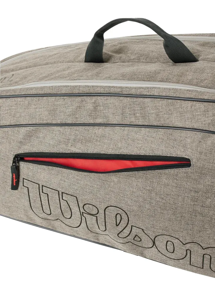 Wilson Team 6-Pack Bag (Heather Green or Heather Grey) - 2023 NEW ARRIVAL