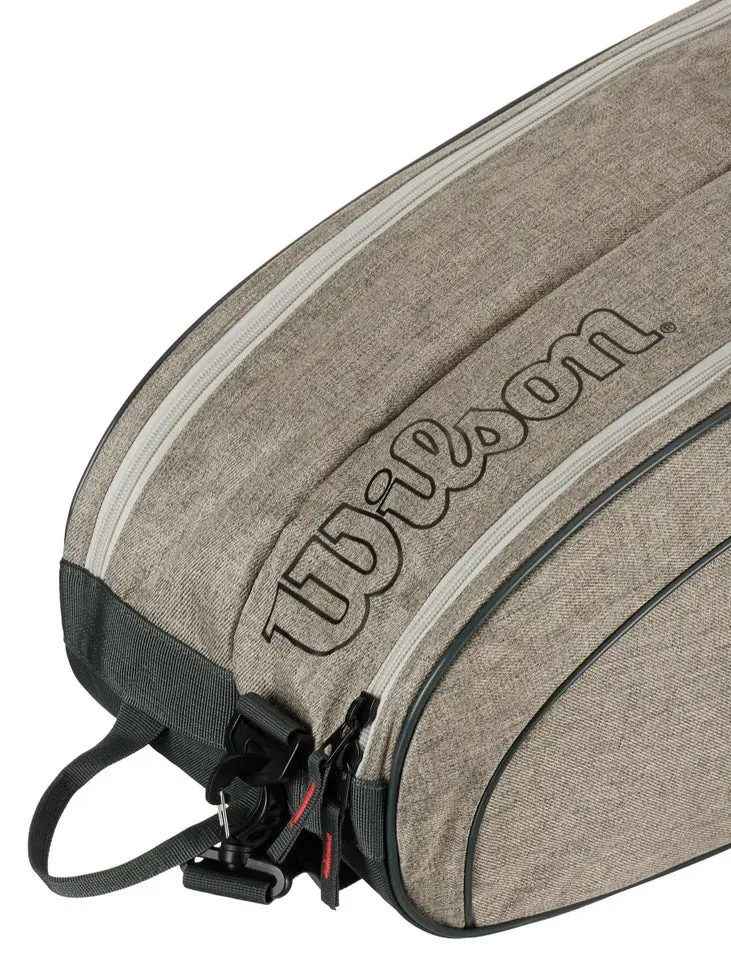 Wilson Team 6-Pack Bag (Heather Green or Heather Grey) - 2023 NEW ARRIVAL