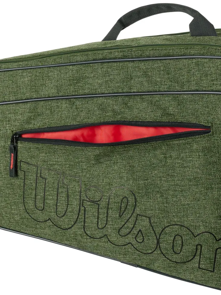 Wilson Team 6-Pack Bag (Heather Green or Heather Grey) - 2023 NEW ARRIVAL