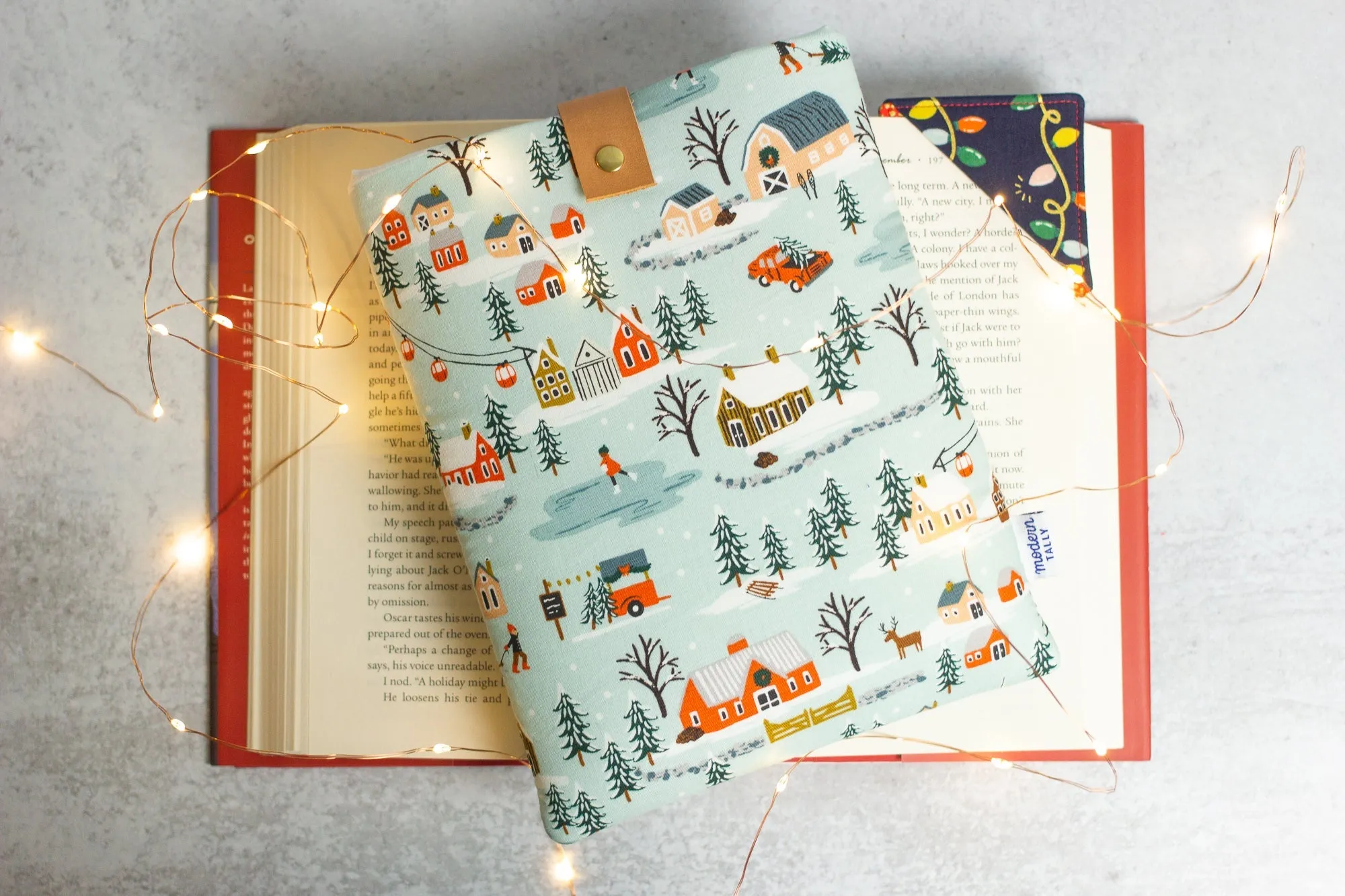 Winter Village Book Sleeve