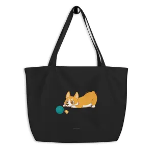 Yarn Sale large organic tote bag