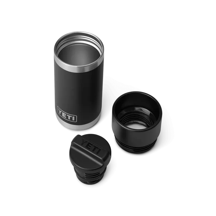YETI Rambler 12 OZ (354ml) Bottle With Hotshot Cap - Black