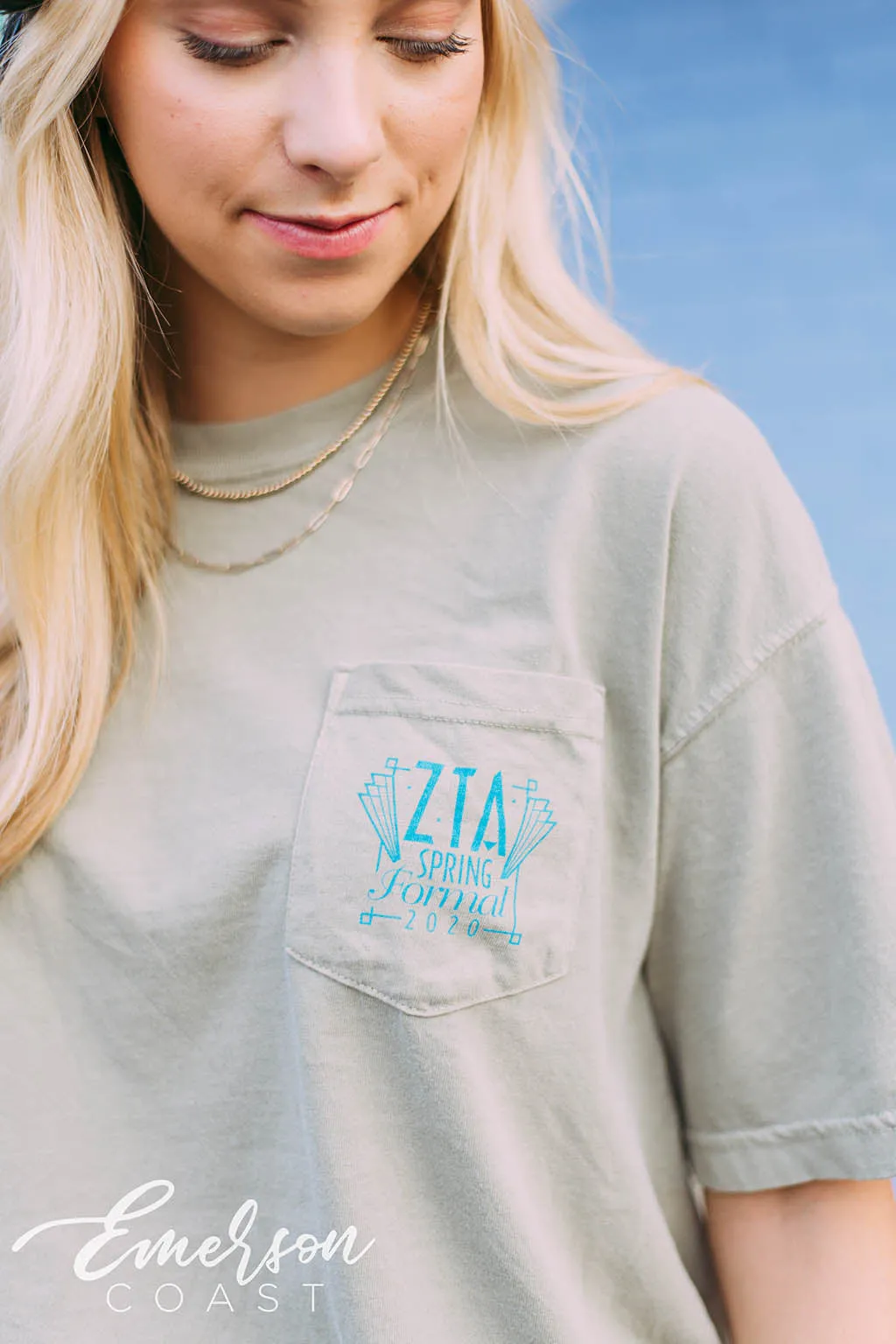 Zeta Tau Alpha Great Gatsby Spring Formal Tee