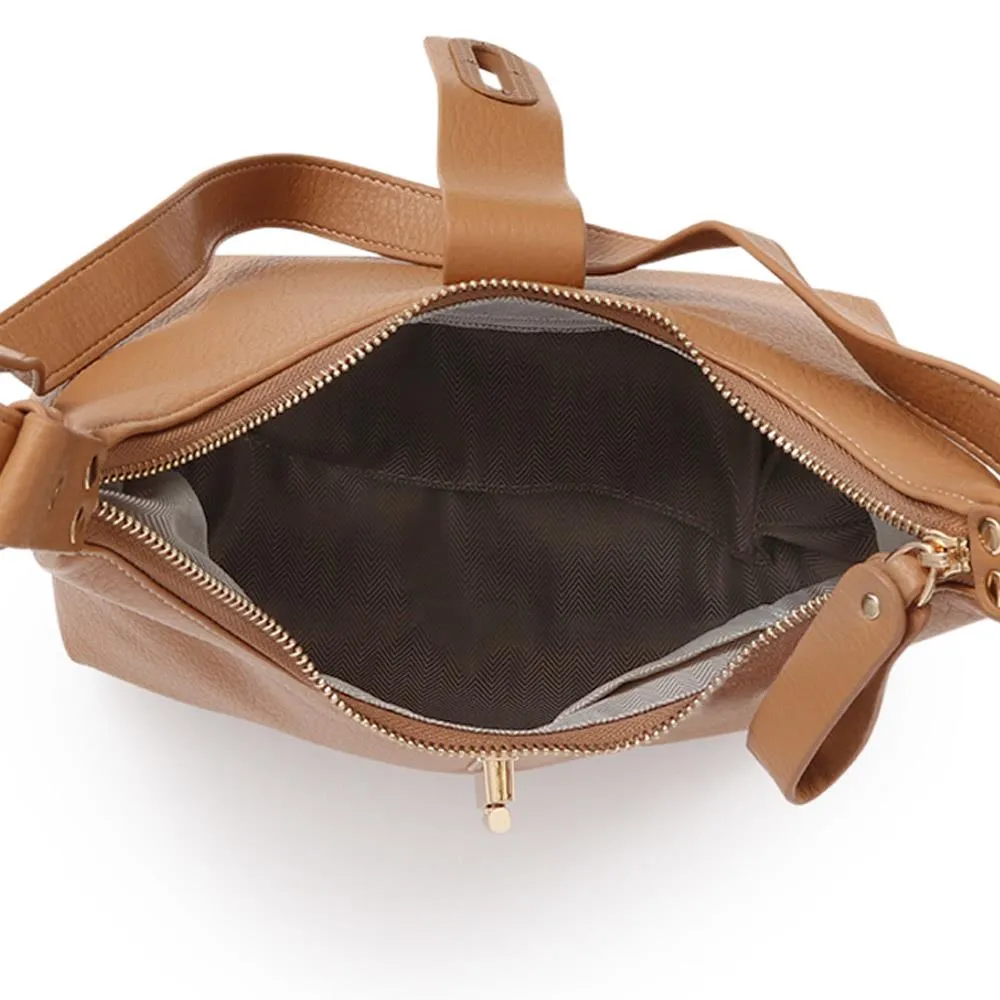 Zip-Close Shoulder Bag  - PRETT39017 / 325 703