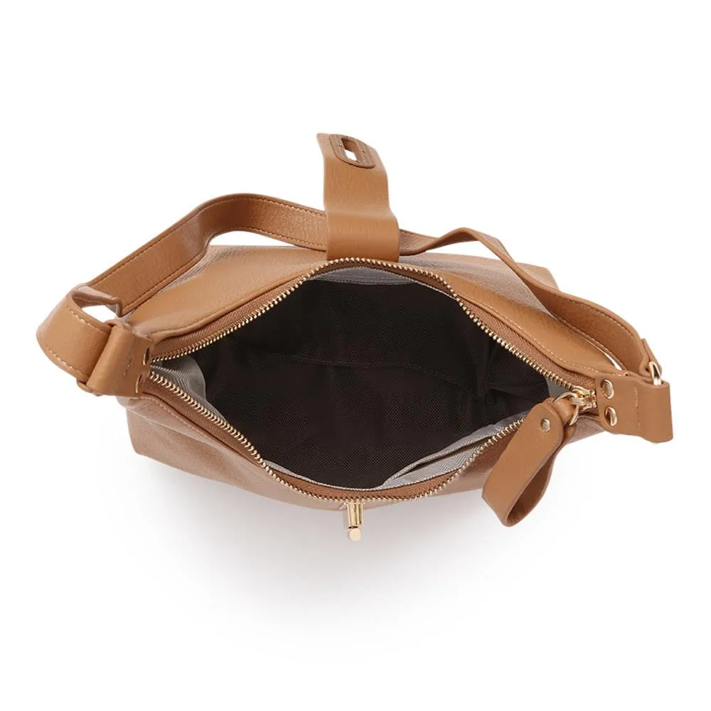 Zip-Close Shoulder Bag  - PRETT39017 / 325 703