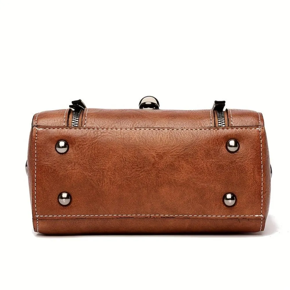 Zoe™ Vintage Charm | Timeless Flap Handbag