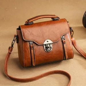 Zoe™ Vintage Charm | Timeless Flap Handbag