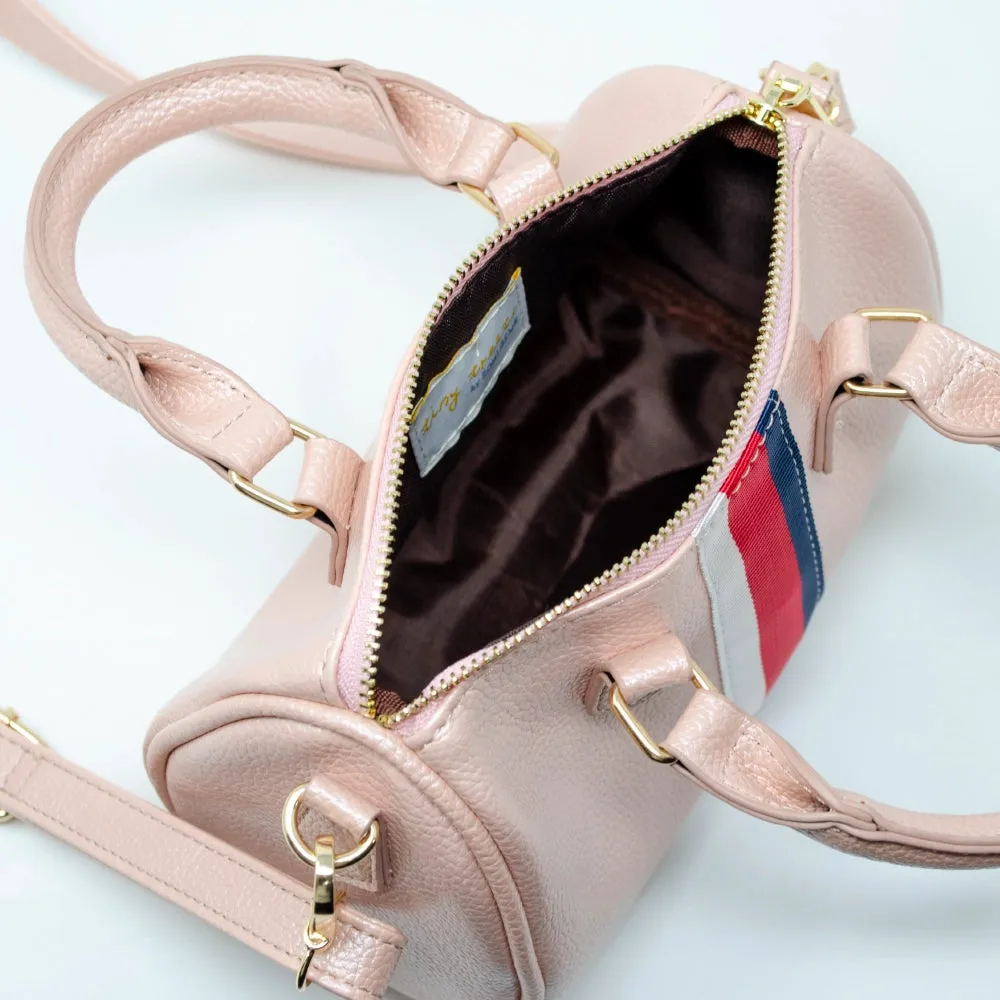 Zomi Gems Stripe Handbag - Pink