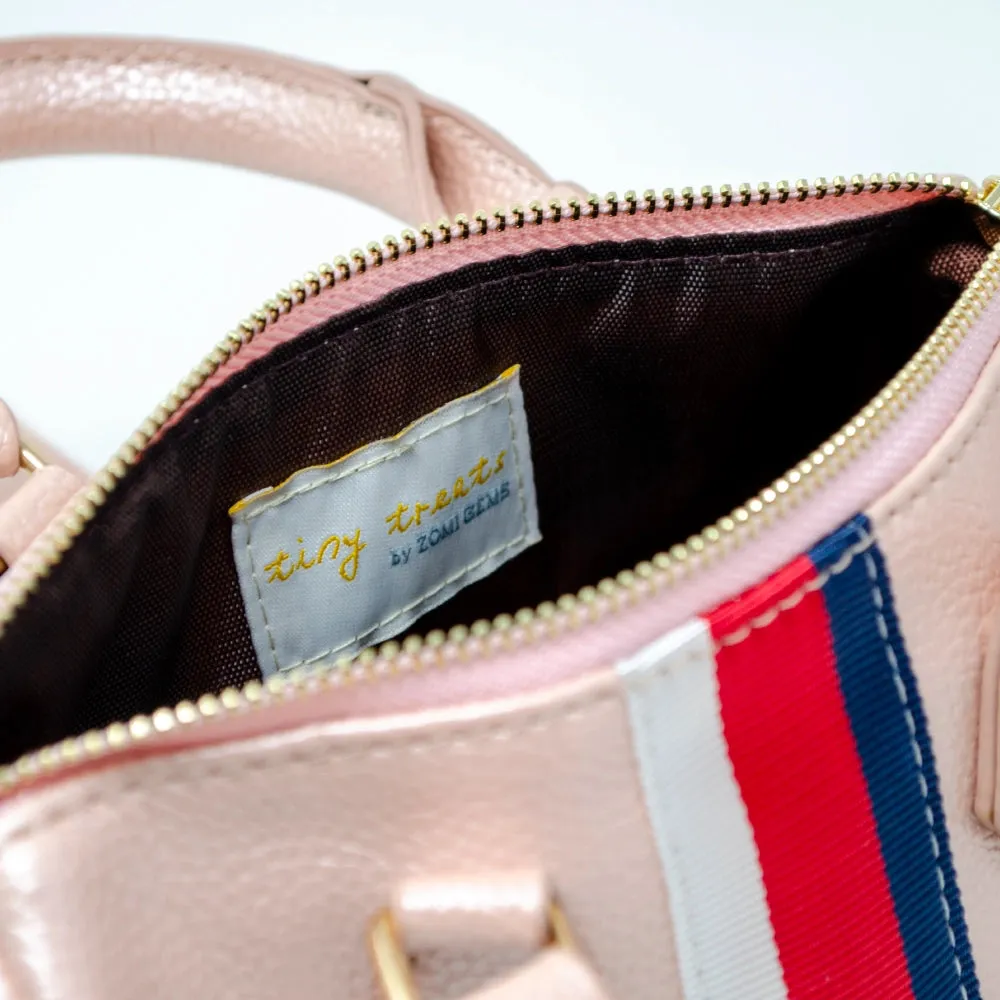 Zomi Gems Stripe Handbag - Pink